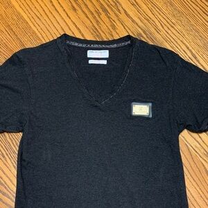 Zara Black V-Neck WE BELIEVE IN ART TEE- UNI-Sex